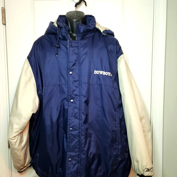 Dallas Cowboys Full Zip Coat Sz XXL - Picture 1 of 10